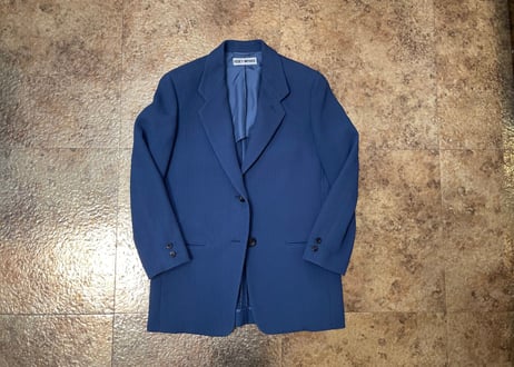 issey miyake blue jacket