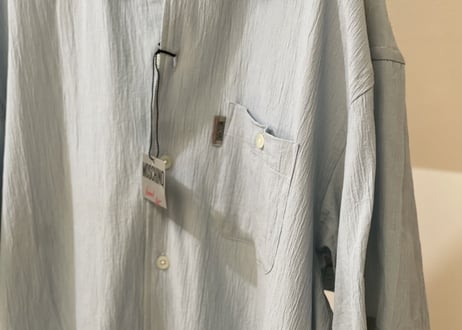 1990s moschino over size shirt dead stock
