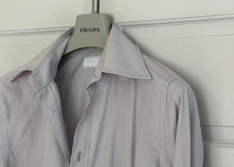 90-00s prada over size shirt