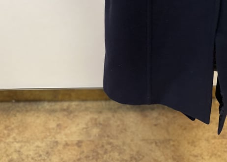 scye basics double long coat