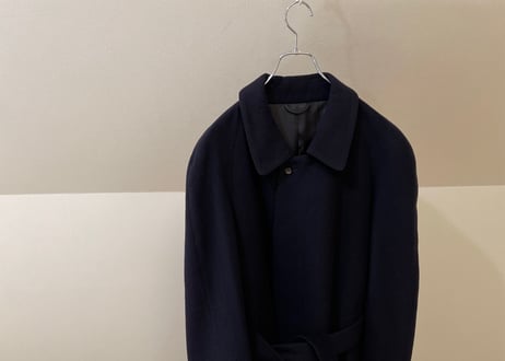 lanvin belted long coat