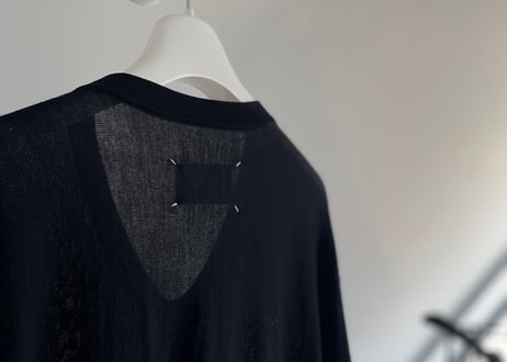 maison margiela long cardigan