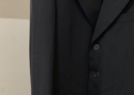 giorgio armani stripe set up suit