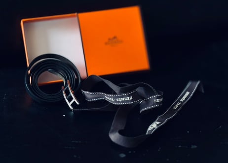 hermes leather bracelet "api"