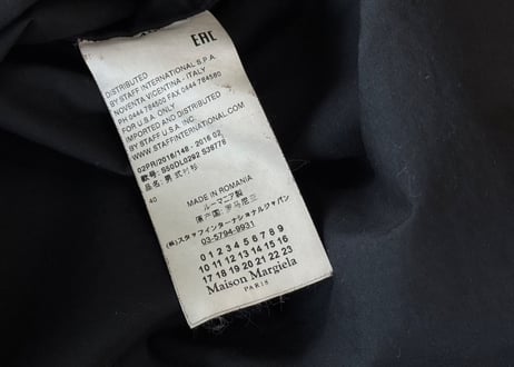 maison margiela shirt black