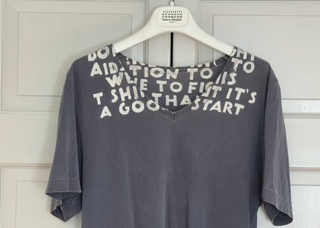 maison margiela AIDS t blue