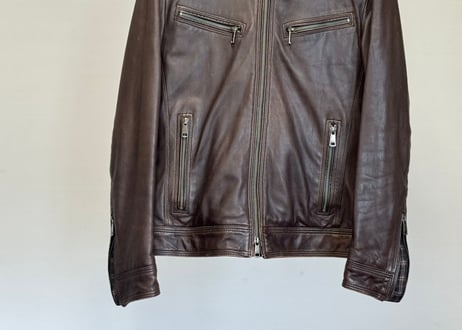 burberry leather jacket