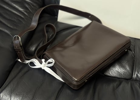 loewe leather anagram shoulder bag