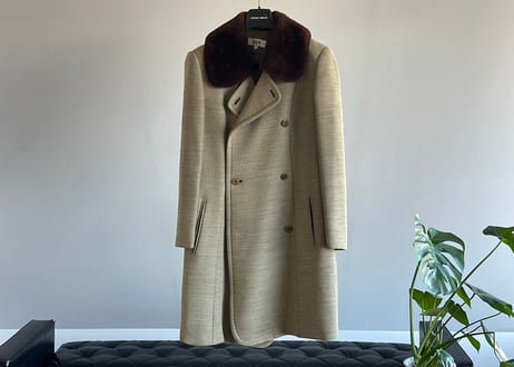 giorgio armani "MANI" fur coat