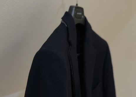 jilsander chesterfield coat