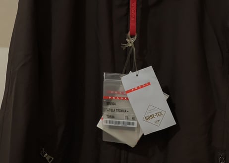 prada goretex jacket dead stock