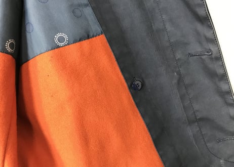 mackintosh philosophy "ゴム引き” coat