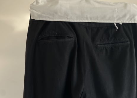 maison margiela black pants