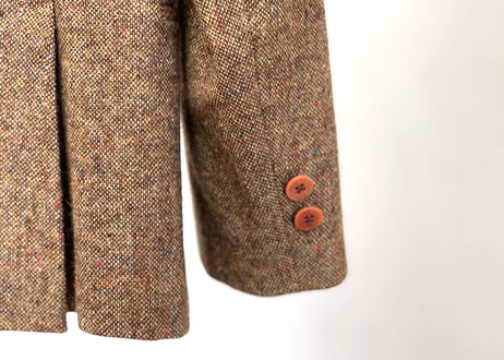 80-90s bottega veneta tweed jacket