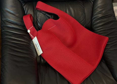 mm6 japanese bag red dead stock