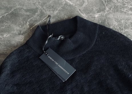 alessandro dell'acqua over sizer knit dead stock