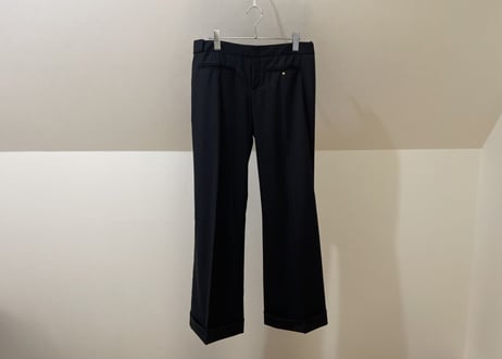 gucci flare trousers dead stock