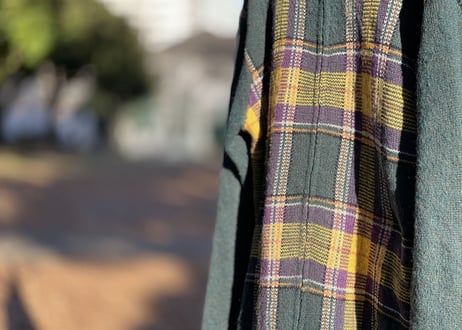 yohji yamamoto aar check cardigan