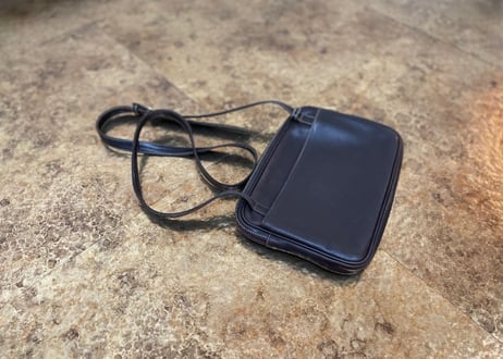loewe leather shoulder bag