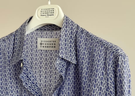 maison margiela "ここのえ期" 総柄 shirt
