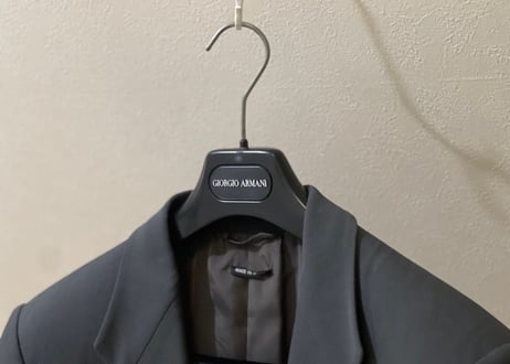 giorgio armani bkack label set up suit