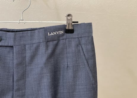 lanvin mohear set up suit