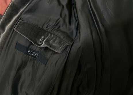 gucci velour jacket
