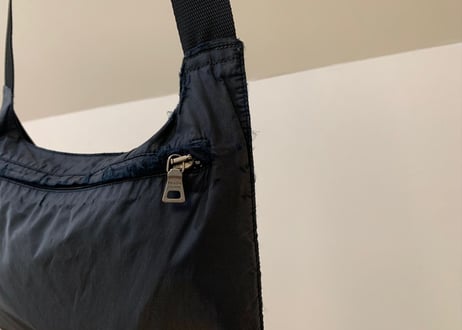 prada nylon bag black