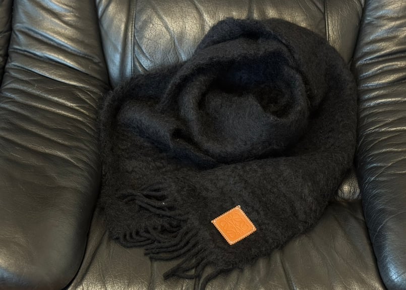 loewe anagram mohair muffler #1 | weekend tokyo