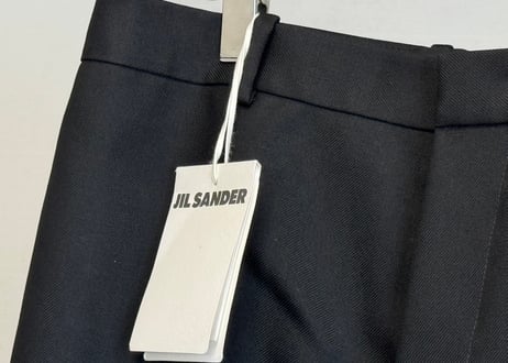 jilsander zip trousers dead stock