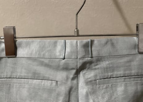 gucci rayon flare trousers