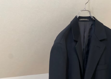 90s seduction de nicole cashmere wool double chesterfield coat
