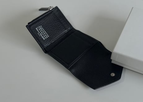maison margiela leather wallet
