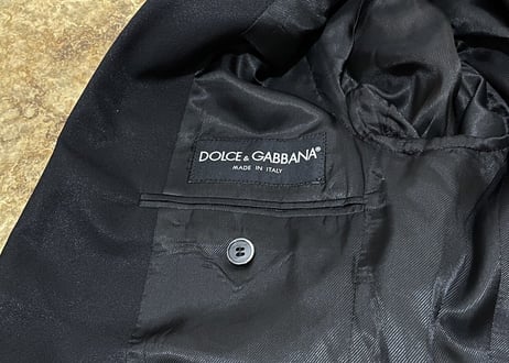 dolce & gabbana 2019aw setup suit dead stock