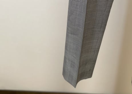 prada check setup suit