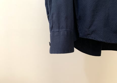 prada shirt dark navy