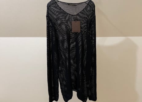 louis vuitton over size low gauge knit dead stock