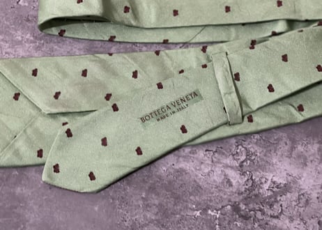 bottega veneta butterfly motif necktie