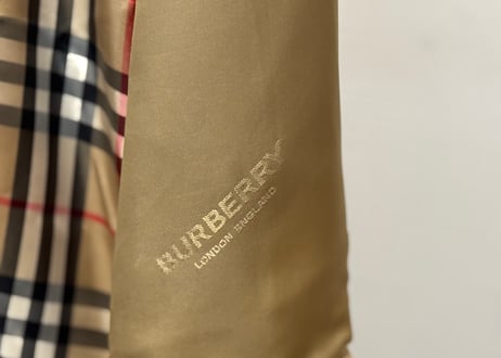 burberry zip shirt dead stock