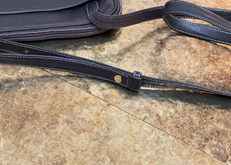 loewe leather shoulder bag