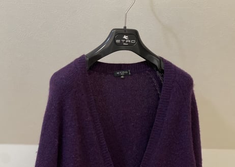 80-90s etro cashmere cardigan