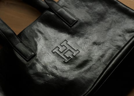 hirofu leather bag