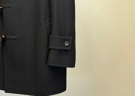gucci design duffel coat dead stock