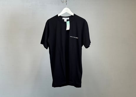 comme des garsons shirt logo tops dead stock L
