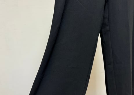 chanel wide trousers