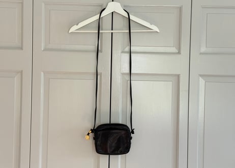 loewe anagram leather shoulder bag