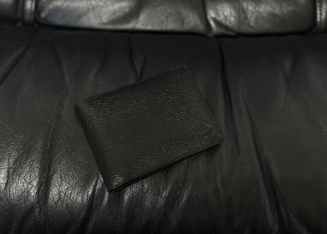 dior leather walled dead stock