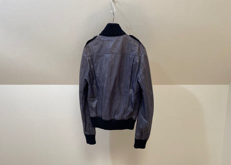 gucci leather jacket purple