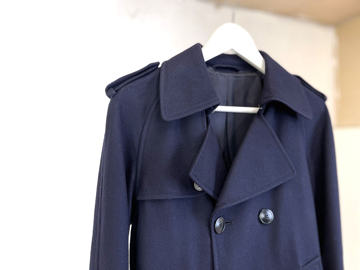 maison margiela short trench coat | weekend tokyo