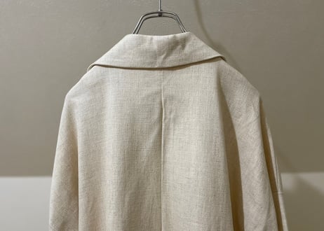 so allure light linen coat dead stock